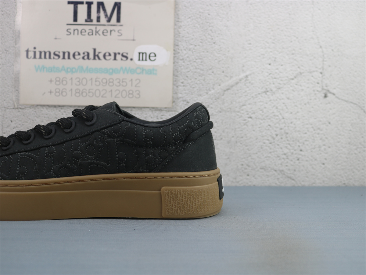 Stone Island X DIOR B33 Skateboard Shoes Men Low-Top Black